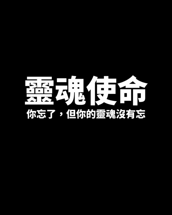 靈魂使命-你忘了，但你的靈魂沒有忘